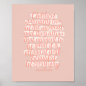 ホームスクールやる気を起こさせる引用文アート ポスター (正面)