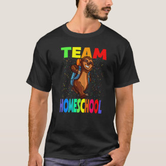 ホームスクールチーム ナマケモノの生徒たちと Tシャツ