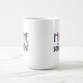 ホームスクールドウィズハートホームスクールマグ コーヒーマグカップ (中央)