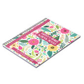 ホームスクールフローラ手帳 ノートブック (左側)