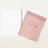 ホームスクールポートフォリオ団体や組織グリッター プランナー手帳 (ディスプレー)