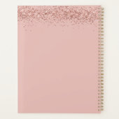 ホームスクールポートフォリオ団体や組織グリッター プランナー手帳 (裏面)