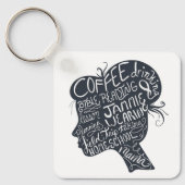 ホームスクールママカスタム写真 キーホルダー (正面)