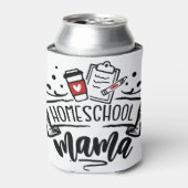 ホームスクールママ 缶クーラー (缶正面)