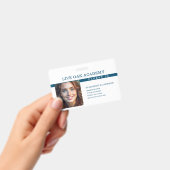 ホームスクール保護者IDバッジ | クラシックブルー バッジ (手持ち)