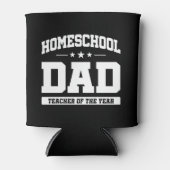ホームスクール先生オブザイヤーホームスクールパパ 缶クーラー (正面)