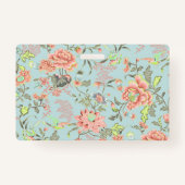 ホームスクール先生IDバッジフェミニンフローラ バッジ (裏面)