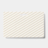 ホームスクール先生IDバッジモダン金ゴールド バッジ (Back)