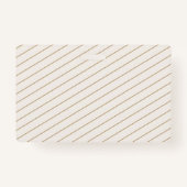 ホームスクール先生IDバッジモダン金ゴールド バッジ (裏面)