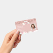 ホームスクール先生IDバラ金ゴールドグリッターバッジ バッジ (Handheld)