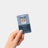 ホームスクール学生IDバッジブルー バッジ (Handheld)