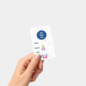 ホームスクール学生IDバッジ – Rocketship バッジ (手持ち)