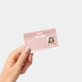 ホームスクール学生IDバラ金ゴールドグリッターバッジ バッジ (Handheld)