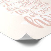 ホームスクール引用文ウォールアートパステルカラー ポスター (角)