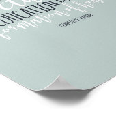 ホームスクール引用文シャーロッテメイソンウォールアート ポスター (角)