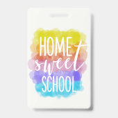 ホームスクール引用文ブックマーク バッジ (表面)