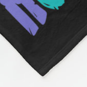 ホームスクール恐竜Tレックス新学期 フリースブランケット (角)