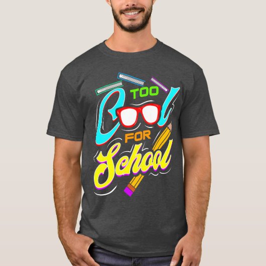 ホームスクール母モテリアチーハおもしろいー Tシャツ (正面)