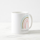 ホームスクール燃料ホームスクール母マレインボーグリッター コーヒーマグカップ (正面右)