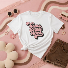 ホームスクール ヴァイブス レトロスタイル オリジナルグッズ Tシャツ