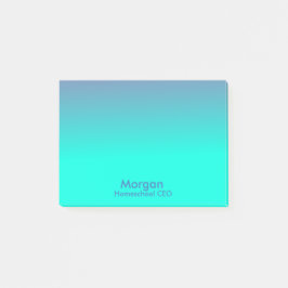 ホームスクールCEOブルー ポストイット