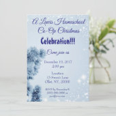ホームスクールCo-opクリスマスパーティー 招待状 (スタンド正面)