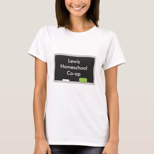 ホームスクールCo-Opシャルボード Tシャツ (正面)
