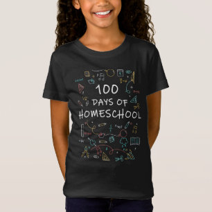 ホームスクールTシャツ100日 Tシャツ