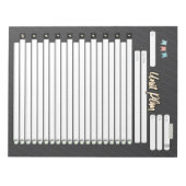 ホームスクールUNIT PLAN 10ユニットメモ帳 ノートパッド (正面)