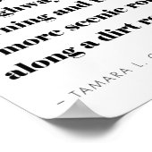 ホームスクー感動的ル引用文ポスター ポスター (角)