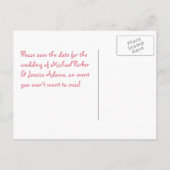 ホームスケッチ日付ノートブックはがきを保存 案内ポストカード (裏面)