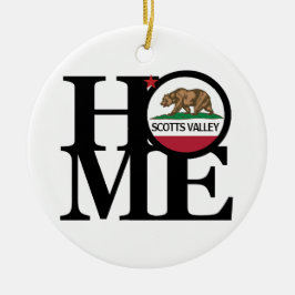 ホームスコッツバレーCA セラミックオーナメント