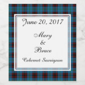 ホームスコティッ結婚トのワインラベル ワインラベル (シングルラベル)