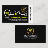 ホームスタイリッシュ電気配線回路 名刺 (正面/裏面)