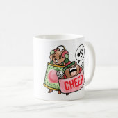 ホームスタイルとシンブルフィストのクリスマス応援マグ コーヒーマグカップ (正面右)