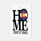 ホームスチームボート春ズコロラド メタルオーナメント (正面左)