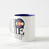ホームスチームボート春マグ ツートーンマグカップ (正面左)