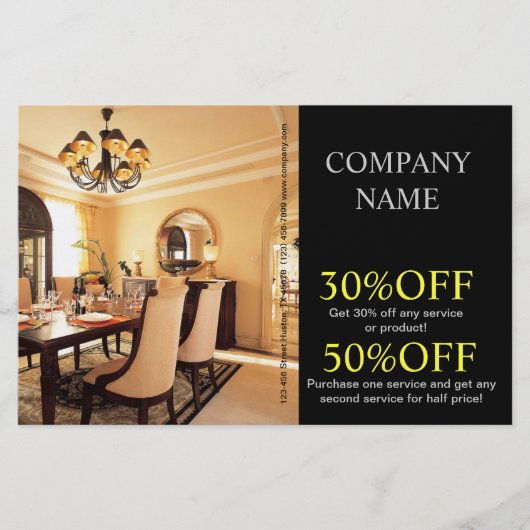 ホームステイガーリノベーションインテリアデザイナー不動産仲介業者 チラシ (正面)