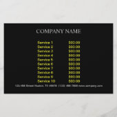 ホームステイガーリノベーションインテリアデザイナー不動産仲介業者 チラシ (裏面)