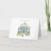 ホームステイホームソーシャルディスタンシングノート カード (正面)