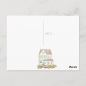 ホームステイホームソーシャルディッシングノート ポストカード (裏面)