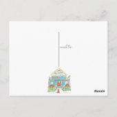 ホームステイホームソーシャルディッシングノート ポストカード (裏面)