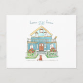 ホームステイホームソーシャルディッシングノート ポストカード (正面)