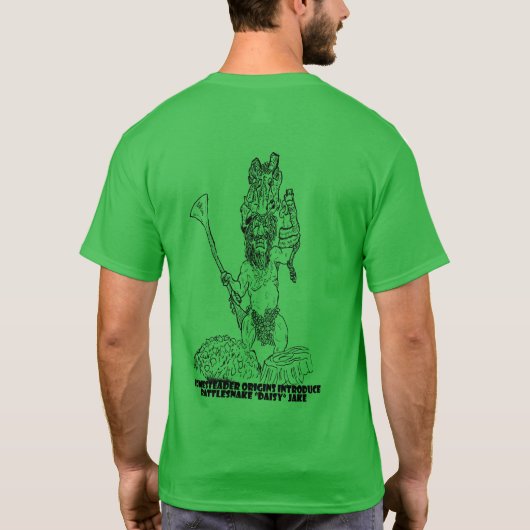 ホームステエイダーシリーズ：ラトルズナケ「デイジー」ジェイク Tシャツ (裏面)