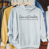 ホームステダーママホームステディディングママ パーカ