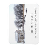 ホームステッドハウスホームステッドナショナルヒストリカルパーク マグネット (縦)