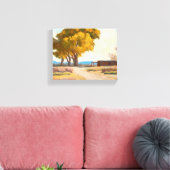 ホームステッドバイメイナード・ディクソン キャンバスプリント (インサイチュ (リビング))