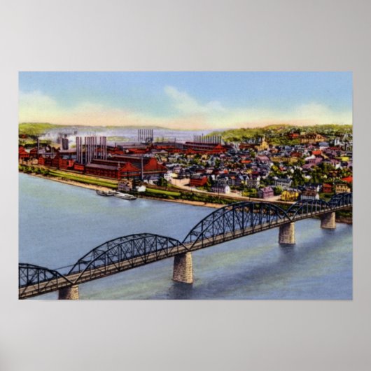 ホームステッドペンシルバニアスチールミルズ ポスター (正面)