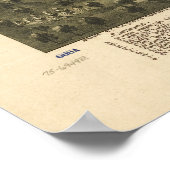 ホームステッドペンシルバニア1902アンティークパノラママップ ポスター (角)