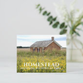 ホームステッド国立歴史公園自由民学校 ポストカード (スタンド正面)